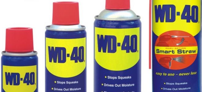 Использование WD-40 и ее аналоги